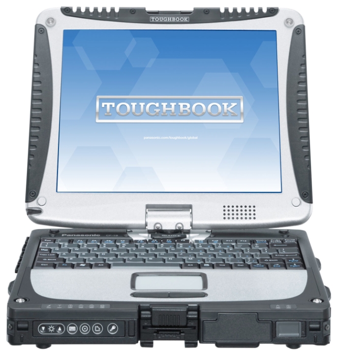 Panasonic TOUGHBOOK CF-19 10.4" (Core i5 540UM 1200 Mhz/10.4"/1024x768/2048Mb/160Gb/DVD нет/Wi-Fi/Bluetooth/Win 7 Prof)
