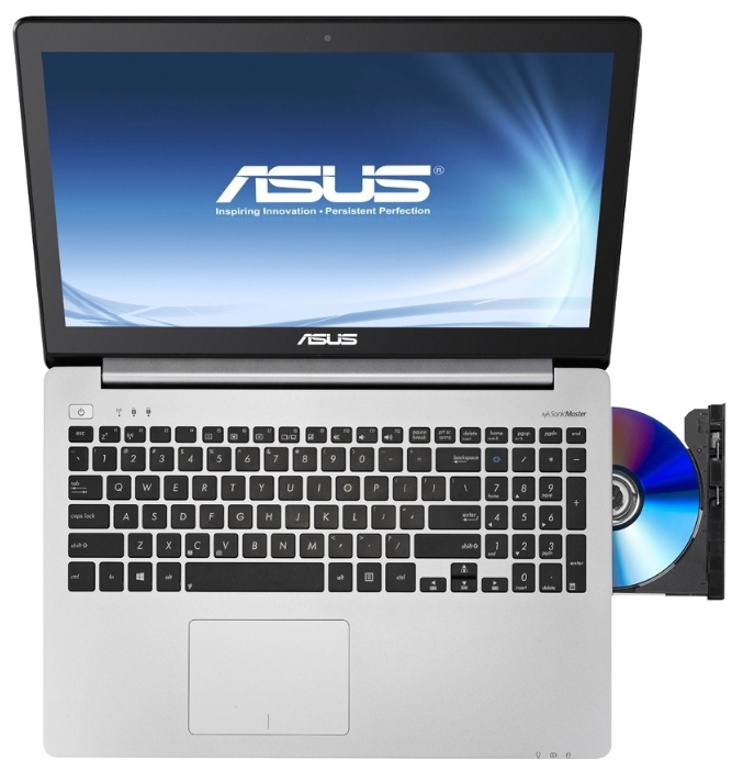 ASUS K551LA (Core i3 4010U 1700 Mhz/15.6"/1366x768/4.0Gb/500Gb/DVD-RW/Intel HD Graphics 4400/Wi-Fi/Bluetooth/DOS)