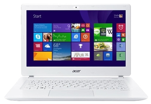 Acer ASPIRE V3-371-39DL (Core i3 4005U 1700 Mhz/13.3"/1366x768/4.0Gb/508Gb HDD+SSD Cache/DVD нет/Intel GMA HD/Wi-Fi/Win 8 64)