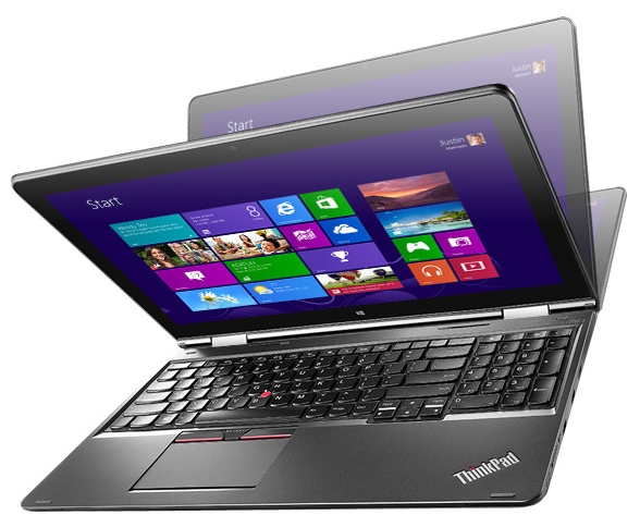 Lenovo ThinkPad Yoga 15 (Core i7 5500U 2400 Mhz/15.6"/1920x1080/8.0Gb/256Gb SSD/DVD нет/NVIDIA GeForce 840M/Wi-Fi/Bluetooth/Win 8 64)