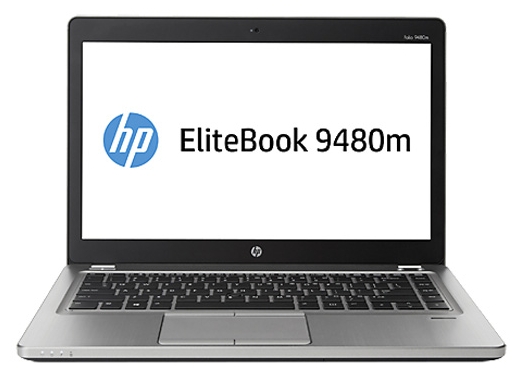 HP EliteBook Folio 9480m (J5P78UT) (Core i5 4310U 2000 Mhz/14.0"/1366x768/4.0Gb/256Gb SSD/DVD нет/Intel HD Graphics 4400/Wi-Fi/Bluetooth/Win 7 Pro 64)