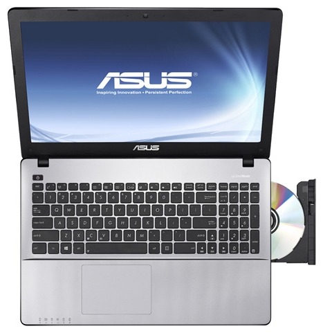 ASUS Ноутбук ASUS X550CA (Pentium 2117U 1800 Mhz/15.6"/1366x768/4.0Gb/500Gb/DVD-RW/Intel HD Graphics 4000/Wi-Fi/Bluetooth/DOS)