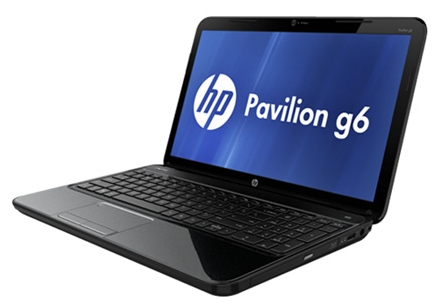 HP PAVILION g6-2325ew (A6 4400M 2700 Mhz/15.6"/1366x768/4.0Gb/500Gb/DVD-RW/Wi-Fi/Bluetooth/Win 8 64)