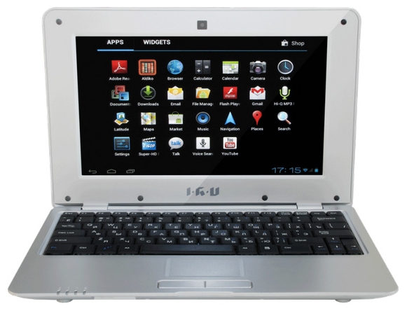 iRu W1002 (A31s 1200 Mhz/10.1"/1024x600/1Gb/8Gb/DVD нет/PowerVR SGX544/Wi-Fi/Bluetooth/Android)