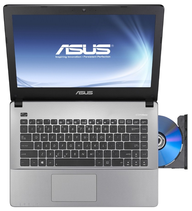 ASUS X450LN (Core i3 4010U 1700 Mhz/14.0"/1366x768/4.0Gb/500Gb/DVD-RW/NVIDIA GeForce 840M/Wi-Fi/Bluetooth/Win 8 64)