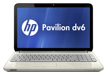 HP PAVILION dv6-6b50er (Core i3 2330M 2200 Mhz/15.6"/1366x768/4096Mb/320Gb/DVD-RW/Wi-Fi/Bluetooth/Win 7 HB)