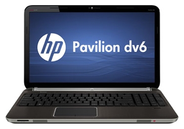 HP PAVILION dv6-6b55er (Core i7 2630QM 2000 Mhz/15.6"/1366x768/4096Mb/500Gb/DVD-RW/ATI Radeon HD 6490M/Wi-Fi/Bluetooth/Win 7 HB)