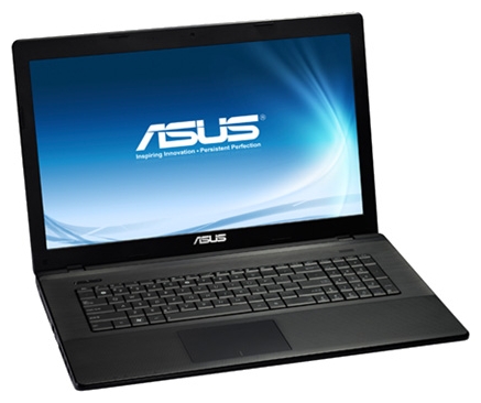 ASUS X75VB (Core i3 3120M 2500 Mhz/17.3"/1600x900/4096Mb/500Gb/DVD-RW/Wi-Fi/Bluetooth/Win 8 64)