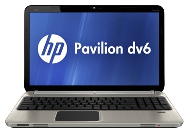 HP PAVILION dv6-6158er (Core i3 2310M 2100 Mhz/15.6"/1366x768/4096Mb/500Gb/DVD-RW/Wi-Fi/Bluetooth/Win 7 HB)