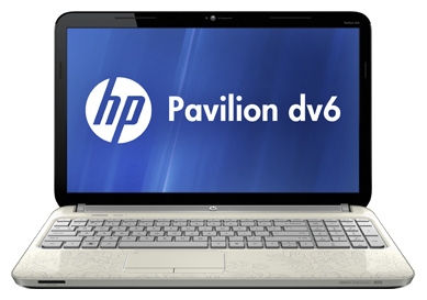 HP PAVILION dv6-6106er (A6 3410MX 1600 Mhz/15.6"/1366x768/6144Mb/640Gb/DVD-RW/Wi-Fi/Bluetooth/Win 7 HB)
