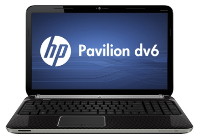 HP PAVILION dv6-6175sr (Pentium B940 2000 Mhz/15.6"/1366x768/4096Mb/320Gb/DVD-RW/ATI Radeon HD 6490M/Wi-Fi/Bluetooth/Win 7 HB 64)
