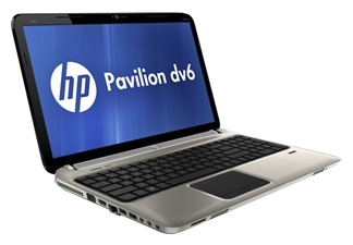 HP PAVILION dv6-6c31sr (A6 3430MX 1700 Mhz/15.6"/1366x768/4096Mb/500Gb/DVD-RW/Wi-Fi/Bluetooth/Win 7 HB 64)