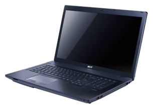 Acer TRAVELMATE 7750G-2458G1Tn (Core i5 2450M 2500 Mhz/17.3"/1600x900/8192Mb/1000Gb/DVD-RW/Wi-Fi/Bluetooth/Win 7 HB 64)