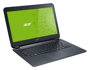 Acer Aspire S5-391-53314G25akk (Core i5 3317U 1700 Mhz/13.3"/1366x768/4096Mb/256Gb/DVD нет/Intel HD Graphics 4000/Wi-Fi/Bluetooth/Win 7 HP 64)