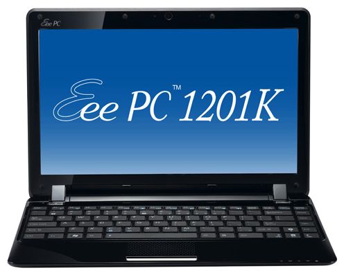 ASUS Eee PC 1201K (Geode NX 1750 1400 Mhz/12.1"/1366x768/1024Mb/160Gb/DVD нет/Wi-Fi/WinXP Home)