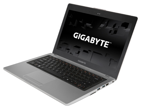 GIGABYTE U2442F (Core i7 3517U 1900 Mhz/14.0"/1600x900/4096Mb/128Gb/DVD нет/Wi-Fi/Bluetooth/Win 8 64)