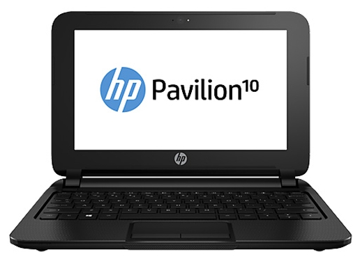 HP PAVILION 10-f100sr (E1 6010 1350 Mhz/10.1"/1366x768/2.0Gb/500Gb/DVD нет/AMD Radeon R2/Wi-Fi/Bluetooth/Win 8 64)