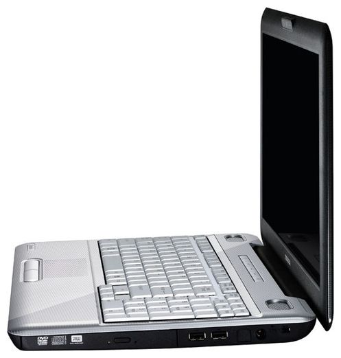 Toshiba SATELLITE L500-1ZM (Pentium Dual-Core T4400 2200 Mhz/15.6"/1366x768/2048Mb/500Gb/DVD-RW/Wi-Fi/Win 7 HB)
