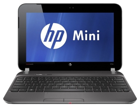 HP Mini 210-3053er (Atom N570 1660 Mhz/10.1"/1024x600/2048Mb/500Gb/DVD нет/Wi-Fi/Bluetooth/Win 7 Starter)