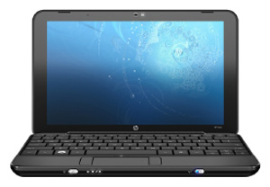 HP Mini 1035nr (Atom N270 1600 Mhz/10.2"/1024x600/1024Mb/60.0Gb/DVD нет/Wi-Fi/Bluetooth/WinXP Home)