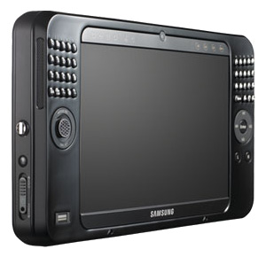 Samsung Q1Ultra (A110 800 Mhz/7.0"/1024x600/1024Mb/60.0Gb/DVD нет/Wi-Fi/Bluetooth/Win Vista HP)