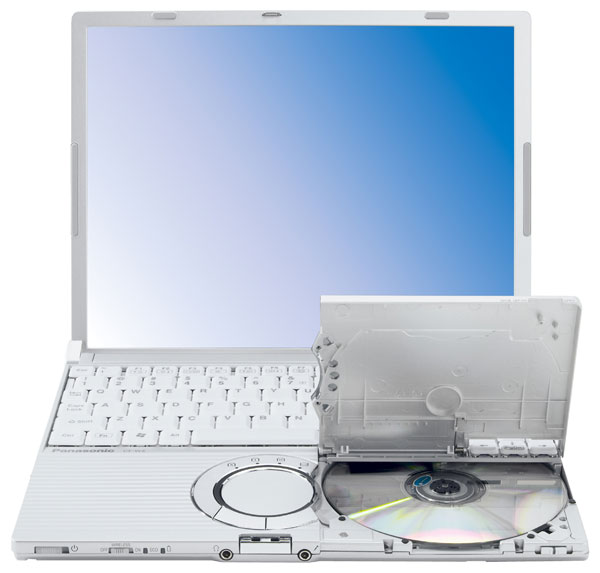 Panasonic TOUGHBOOK CF-W5 (Core Duo 1060 Mhz/12.0"/1024x768/1024Mb/60.0Gb/DVD-RW/Wi-Fi/Win Vista Business)