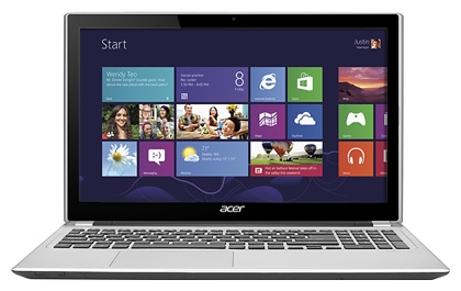 Acer ASPIRE V5-571PG-73516G75Mass (Core i7 3517U 1900 Mhz/15.6"/1366x768/6144Mb/750Gb/DVD-RW/Wi-Fi/Bluetooth/Win 8 64)