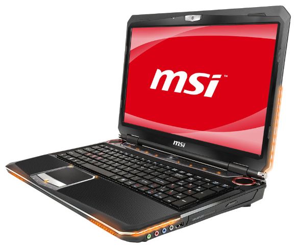 MSI GT660 (Core i7 720QM 1600 Mhz/16.0"/1366x768/6144Mb/500Gb/DVD-RW/Wi-Fi/Bluetooth/Win 7 HP)