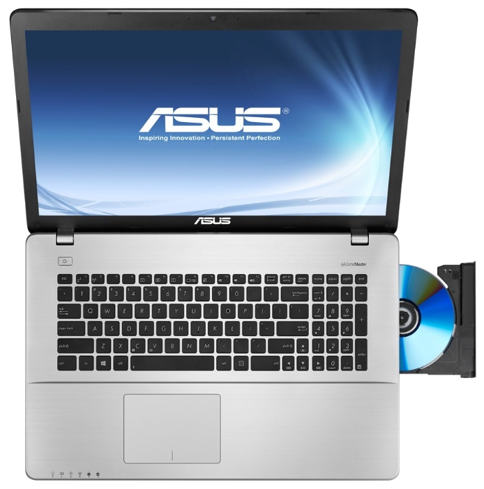 ASUS X750JN (Core i7 4710HQ 2500 Mhz/17.3"/1600x900/6.0Gb/750Gb/DVD-RW/NVIDIA GeForce 840M/Wi-Fi/Bluetooth/DOS)