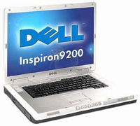 DELL INSPIRON 9200 (Pentium M 760 2000 Mhz/17.1"/1920x1200/1024Mb/100.0Gb/DVD-RW/Wi-Fi/WinXP Home)