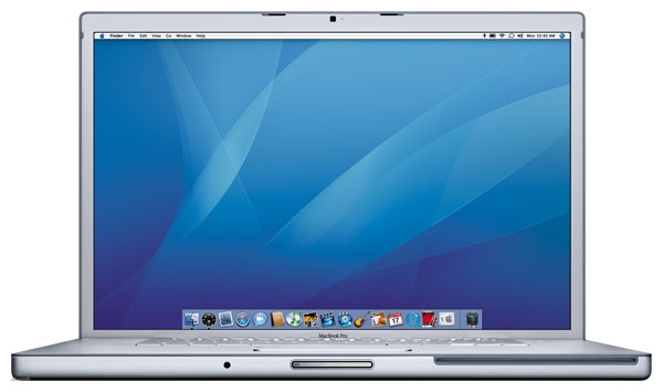 Apple MacBook Pro Mid 2007 MA897 (Core 2 Duo T7700 2400 Mhz/17.0"/1680x1050/2048Mb/160.0Gb/DVD-RW/Wi-Fi/Bluetooth/MacOS X)