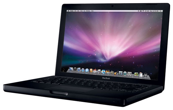 apple macbook black 2008
