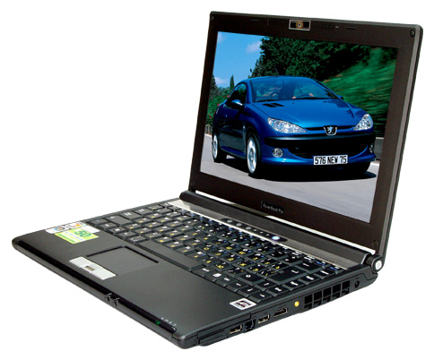 RoverBook Pro 200 (Sempron 3200+ 1800 Mhz/12.1"/1280x800/1024Mb/80.0Gb/DVD-RW/Wi-Fi/Bluetooth/Win Vista Starter)