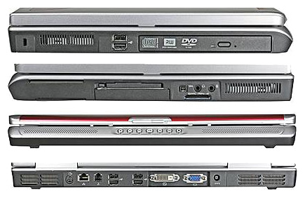 DELL XPS M1710 (Core 2 Duo T7200 2000 Mhz/17.0"/1920x1200/1024Mb/160.0Gb/DVD-RW/Wi-Fi/Bluetooth/Win Vista Business)