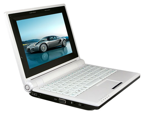 RoverBook NEO U800 (Geode LX800 500 Mhz/8.0"/800x480/512Mb/60.0Gb/DVD нет/Wi-Fi/WinXP Home)
