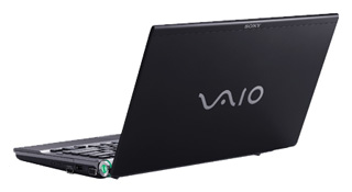 Sony VAIO VGN-Z590NJB (Core 2 Duo P9500 2530 Mhz/13.1"/1600x900/4096Mb/320.0Gb/Blu-Ray/Wi-Fi/Bluetooth/Win Vista Business)