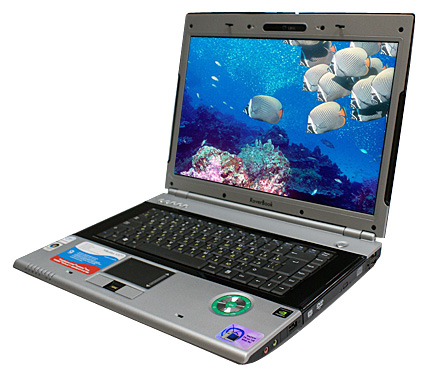 RoverBook NAUTILUS V571VHP (Core 2 Duo T5750 2000 Mhz/15.4"/1680x1050/4096Mb/200.0Gb/DVD-RW/Wi-Fi/Bluetooth/Win Vista HP)
