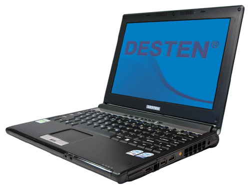DESTEN EasyBook P852 (Core 2 Duo P8100 2100 Mhz/12.1"/1280x800/512Mb/80.0Gb/DVD-RW/Wi-Fi)