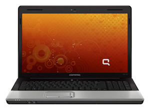 Compaq PRESARIO CQ70-110eb (Pentium Dual-Core T3200 2000 Mhz/17.0"/1440x900/3072Mb/250.0Gb/DVD-RW/Wi-Fi/Win Vista HP)