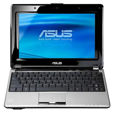 ASUS N10J (Atom N270 1600 Mhz/10.2"/1024x600/1024Mb/160.0Gb/DVD нет/Wi-Fi/Bluetooth/Win Vista HB)