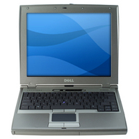 DELL LATITUDE D400 (Pentium M 1400 Mhz/12.1"/1024x768/512Mb/120.0Gb/DVD-RW/Wi-Fi/Bluetooth/DOS)
