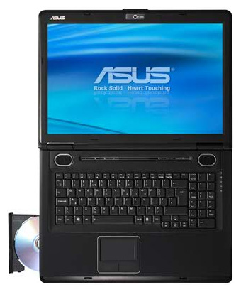 ASUS X71SL (Pentium Dual-Core T3400 2160 Mhz/17.1"/1440x900/2048Mb/250.0Gb/DVD-RW/Wi-Fi/Bluetooth/Win Vista HP)