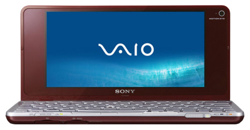 Sony VAIO VGN-P610 (Atom 1330 Mhz/8.0"/1600x768/1024Mb/80.0Gb/DVD нет/Wi-Fi/Bluetooth/WinXP Home)