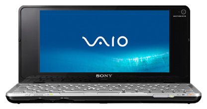 Sony VAIO VGN-P698E (Atom 1600 Mhz/8.0"/1600x768/2048Mb/128.0Gb/DVD нет/Wi-Fi/Bluetooth/Win Vista HP)
