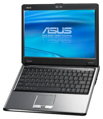 ASUS F6A (Pentium Dual-Core T3400 2160 Mhz/13.3"/1280x800/3072Mb/250.0Gb/DVD-RW/Wi-Fi/Bluetooth/Win Vista HB)