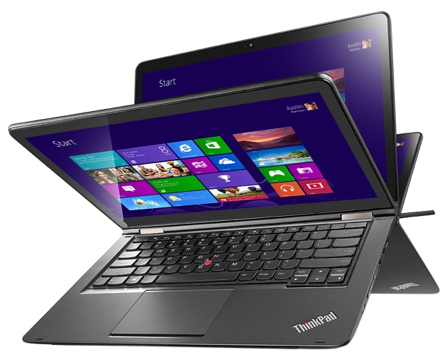 Lenovo ThinkPad Yoga 14 (Core i3 5010U 2100 Mhz/14.0"/1920x1080/4.0Gb/128Gb SSD/DVD нет/Intel HD Graphics 5500/Wi-Fi/Bluetooth/Win 8 Pro 64)