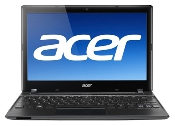 Acer Aspire One AO756-B8478kk (Celeron 847 1100 Mhz/11.6"/1366x768/2048Mb/320Gb/DVD нет/Wi-Fi/Win 7 Starter)