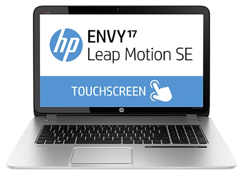 HP Envy 17-j113sr Leap Motion TS SE (Core i7 4702MQ 2200 Mhz/17.3"/1920x1080/8Gb/1000Gb/DVD-RW/NVIDIA GeForce GT 750M/Wi-Fi/Bluetooth/Win 8 64)