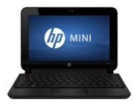 HP Mini 110-3701er (Atom N455 1660 Mhz/10.1"/1024x600/1024Mb/250Gb/DVD нет/Wi-Fi/Bluetooth/Win 7 Starter)