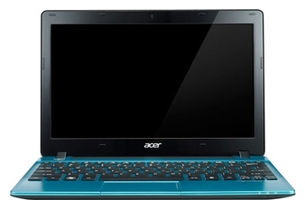 Acer Aspire One AO725-C68bb (C-60 1000 Mhz/11.6"/1366x768/2048Mb/320Gb/DVD нет/Wi-Fi/Bluetooth/Win 7 Starter)